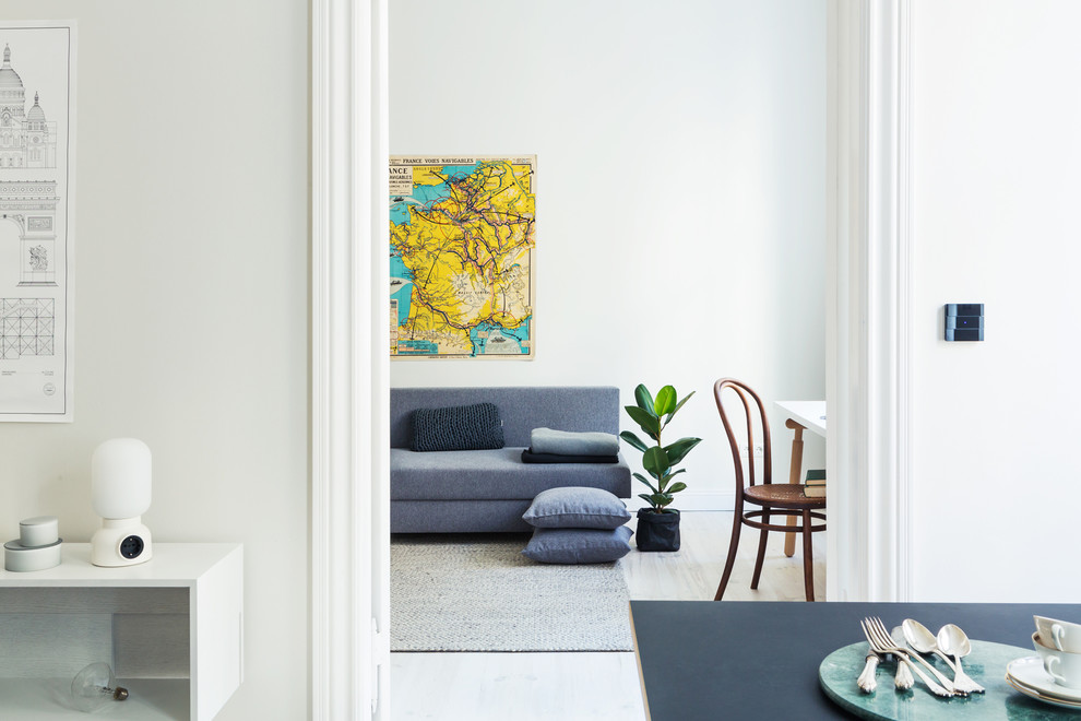 Modern living room in Berlin.