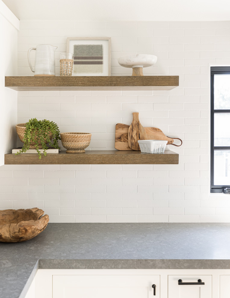 Inspiration for a transitional home design remodel in Orange County