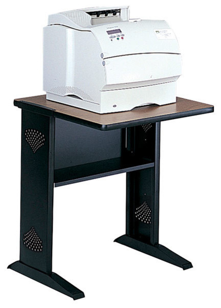 Safco Reversible Top Fax Printer Stand Transitional Office