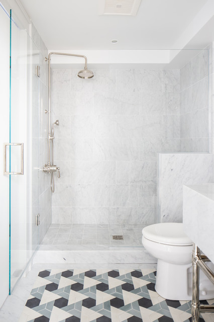 Manhattan Ave Residence modern-badezimmer