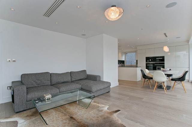 Kitchen contemporary-vardagsrum