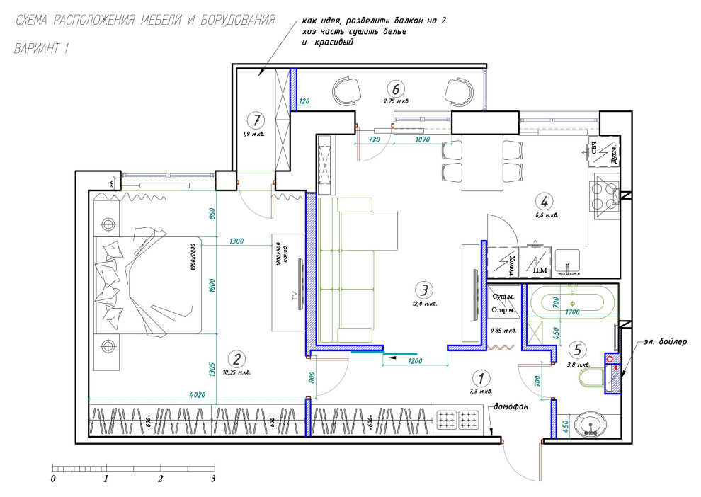 квартира на пр. Художников