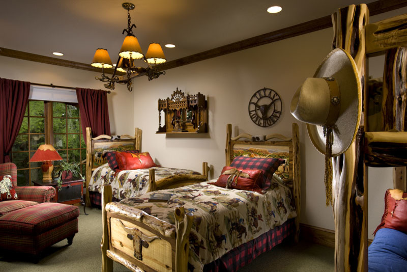 Bedroom - rustic bedroom idea