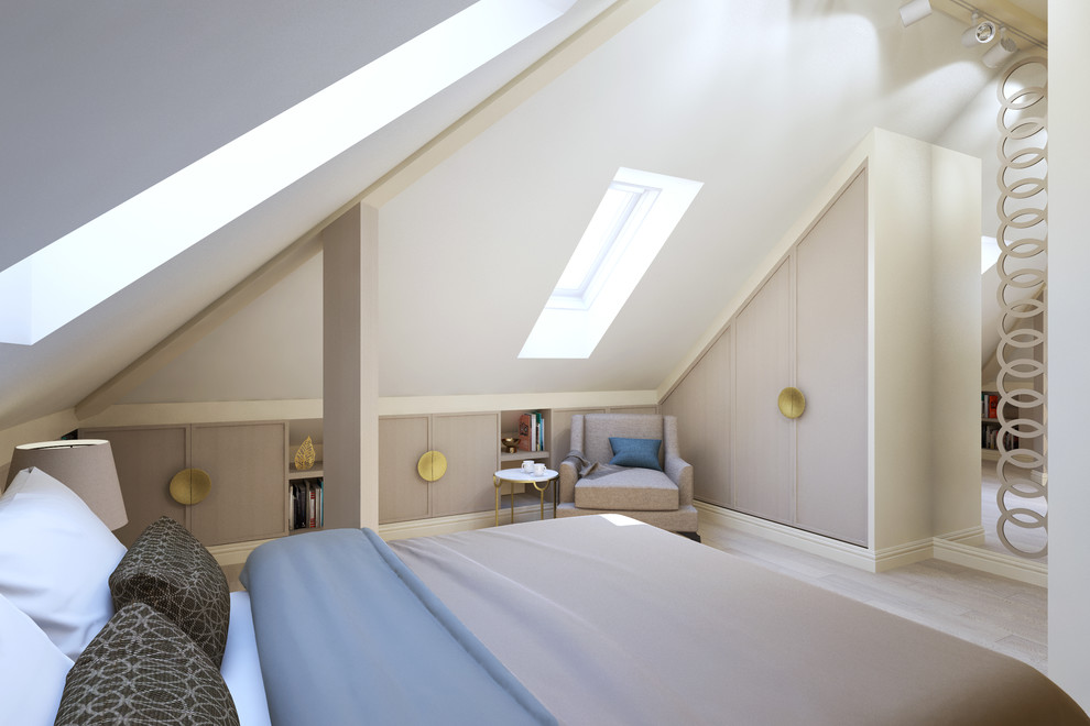 Спальня на мансарде