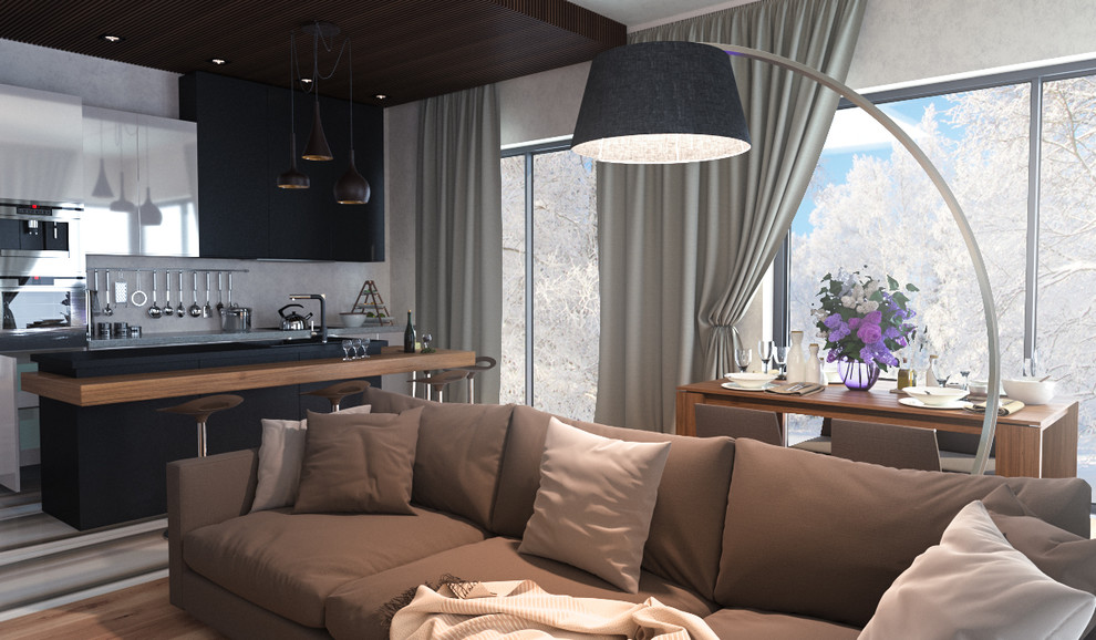 В теплых оттенках серого