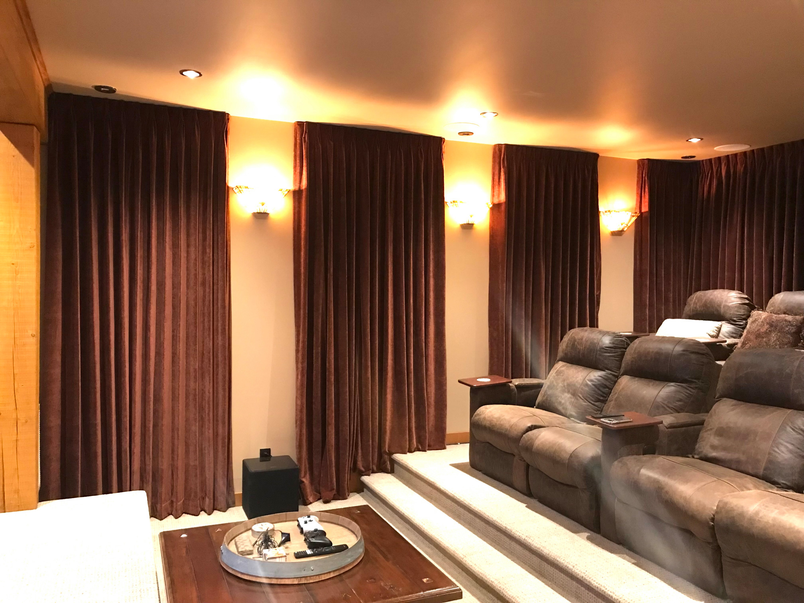 Inviting Home Theater