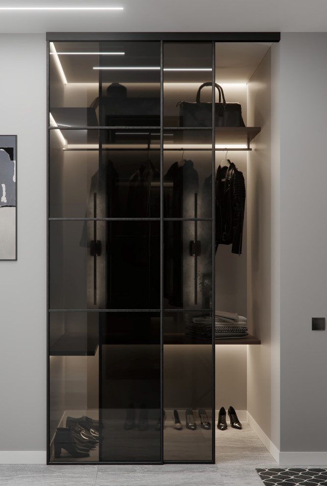 Дизайн интерьера в серых тонах