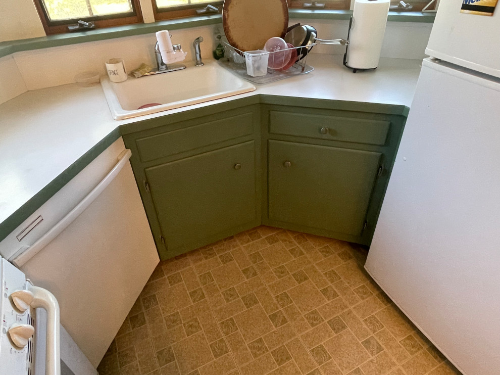 Morristown | Refurbished Kitchen Cabinets With New Paint