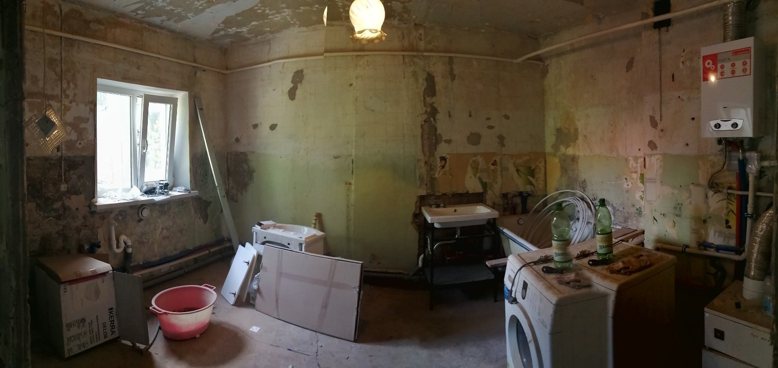 Маленькая однушка в старом фонде  "ДО и ПОСЛЕ"