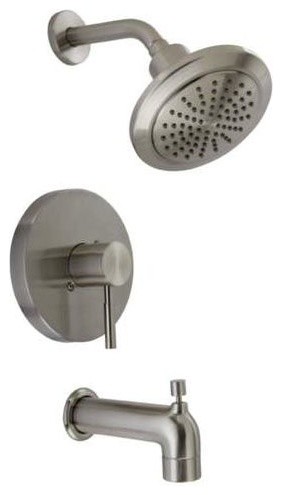 Mirabelle MIRED8030E Edenton Tub and Shower Trim Package - Nickel