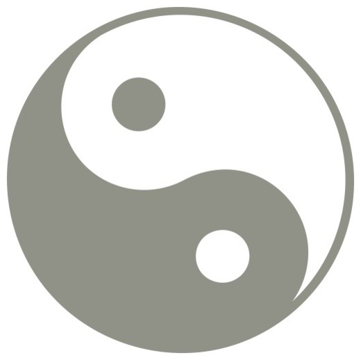 Ying Yang Wall Decal - Contemporary - Wall Decals - by Style and Apply