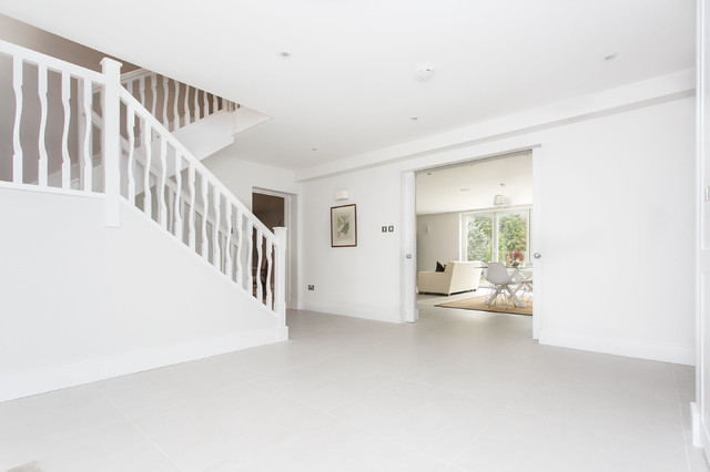 Islet Road - a house remodelled contemporary-corridor