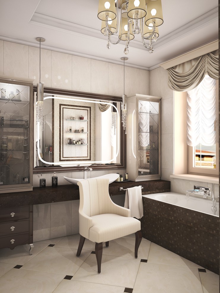 Дизайн-проект интерьера загородного дома в КП Vita Verde, 300 кв м