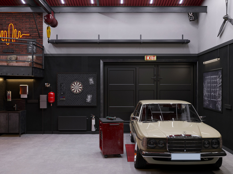 Гараж для двух друзей