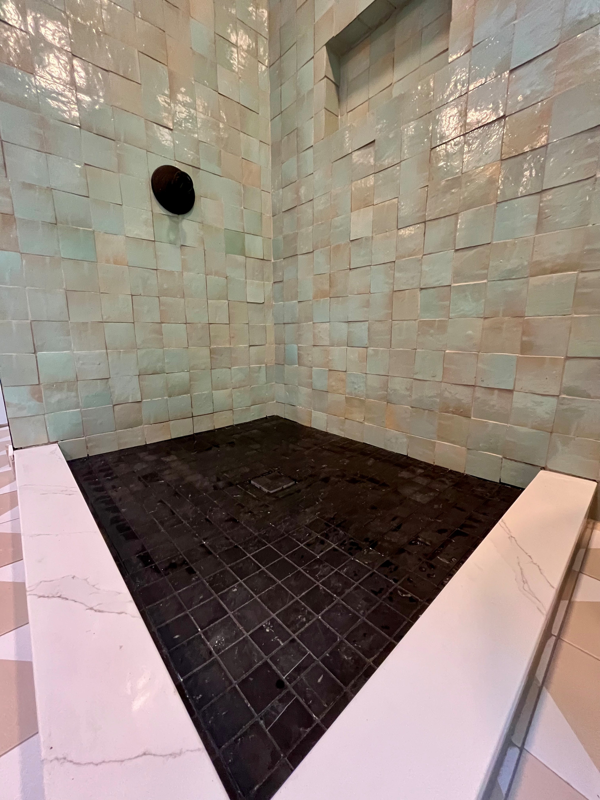 Morrocan and ceramic tile