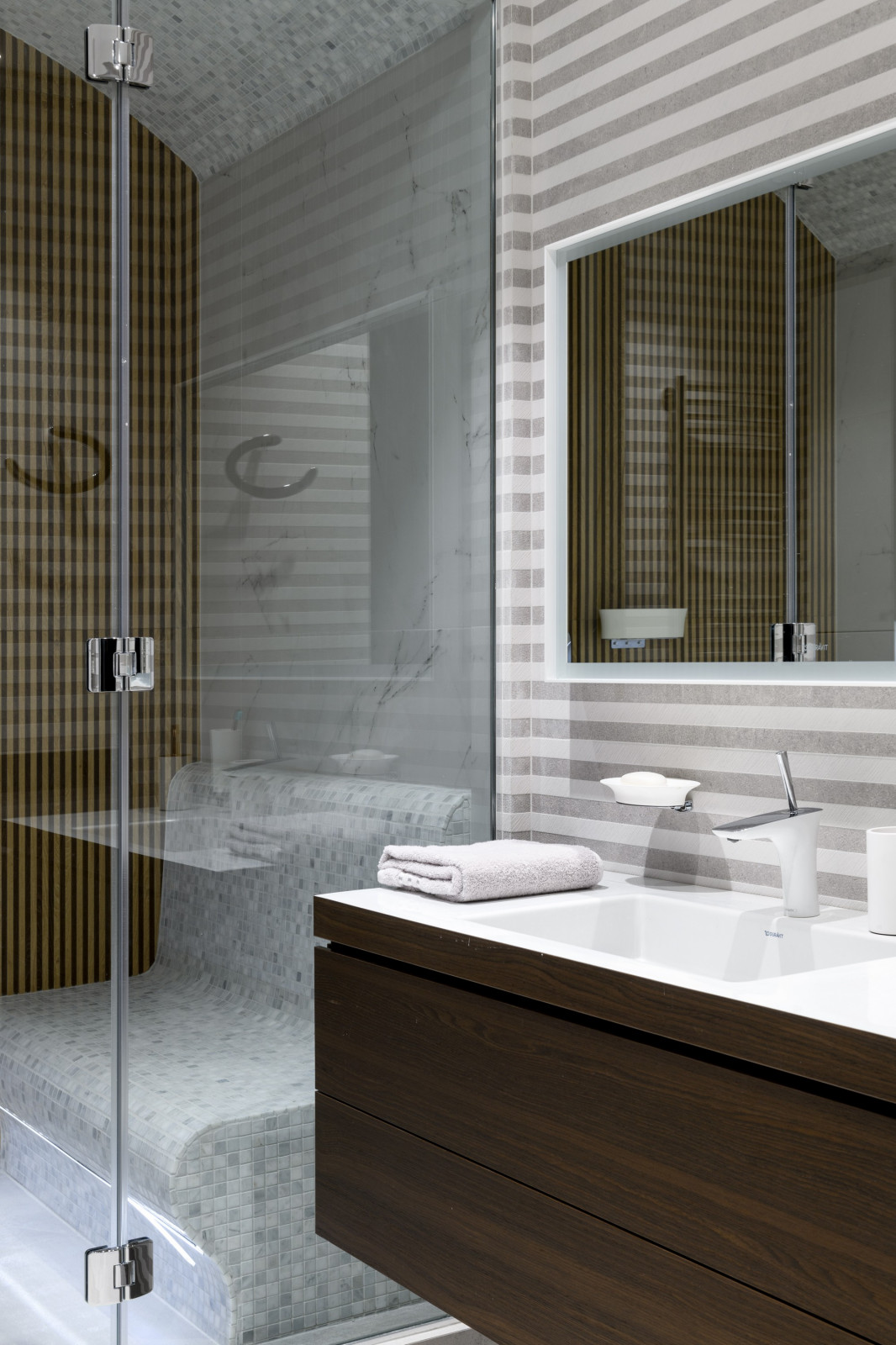 Частный интерьер в ЖK Бульварный, 2021 г