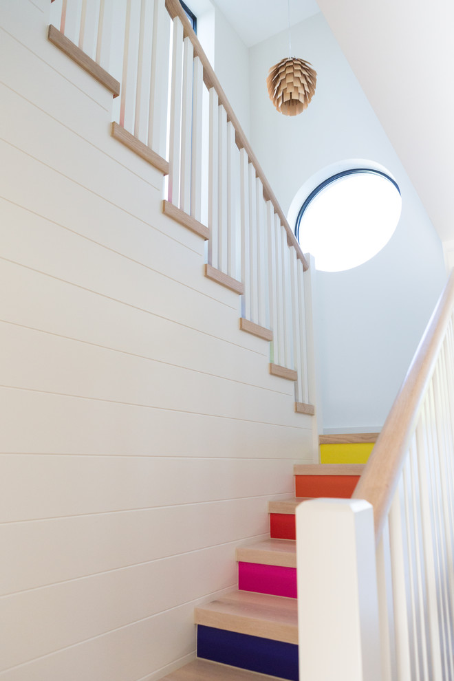 Inspiration for a scandinavian staircase in Channel Islands.