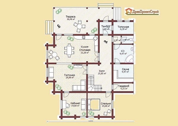 Проект дома № 43