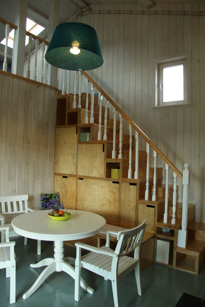 Дом с верандой каркасный 86м2