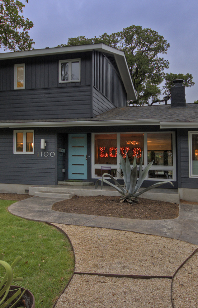 Modern exterior in Austin.