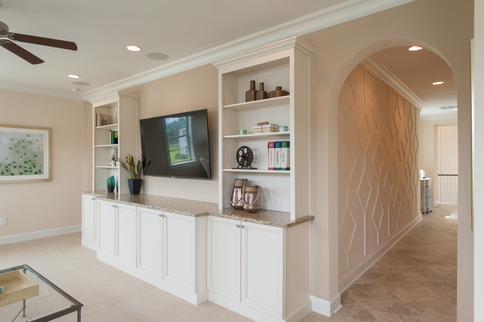 Home design - transitional home design idea in Jacksonville