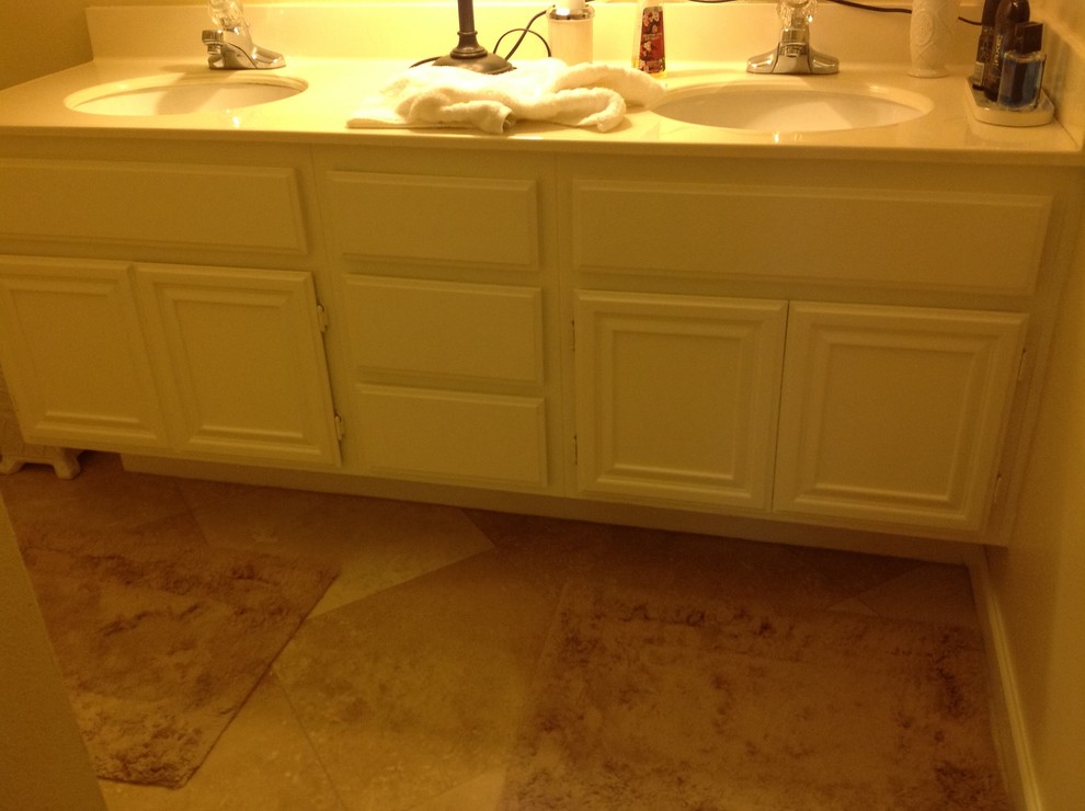 Need help with double sink bathroom