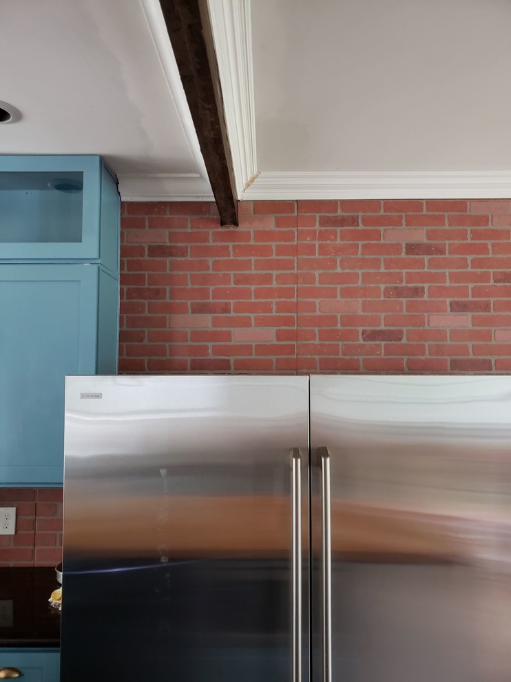 How to use space above fridge