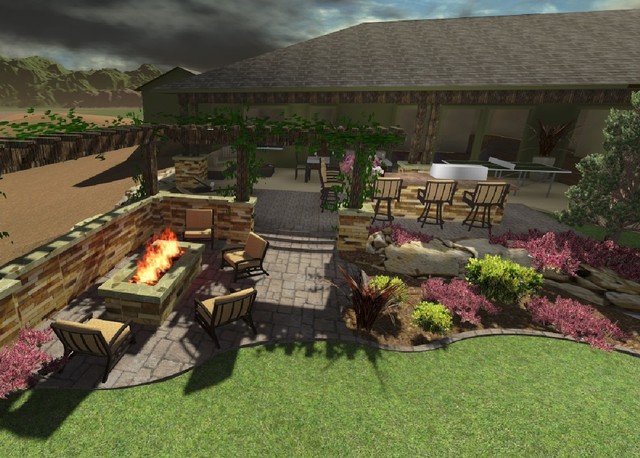 Loriville Shadow Valley rustic-rendering