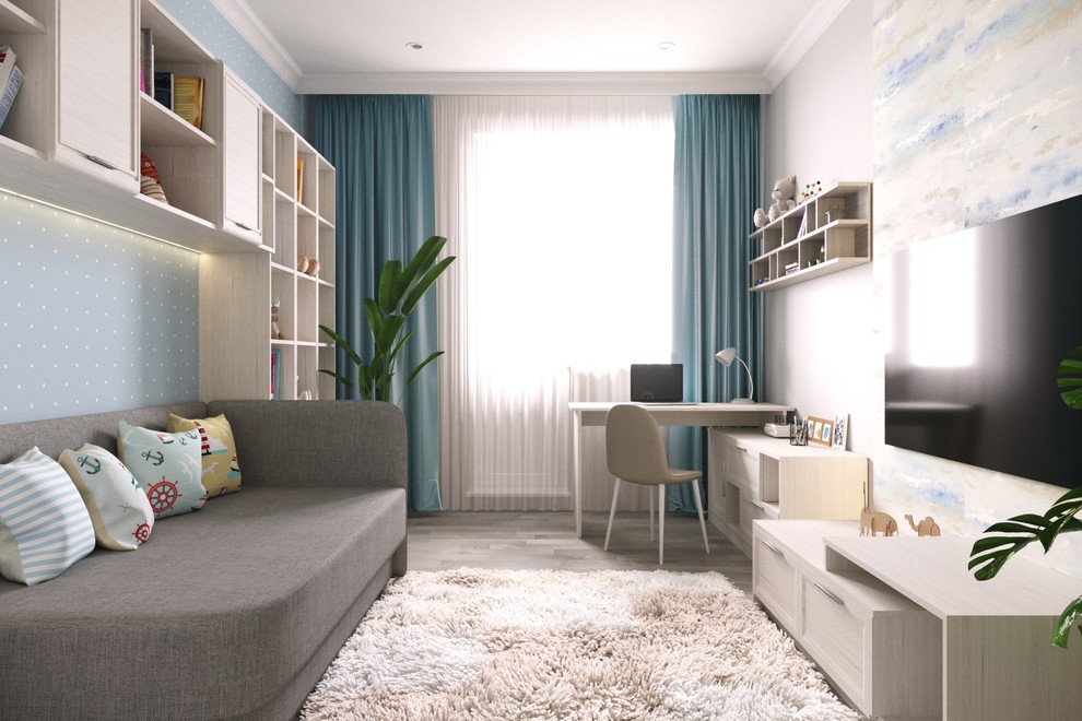 Трёхкомнатный модуль в стиле Неоклассика