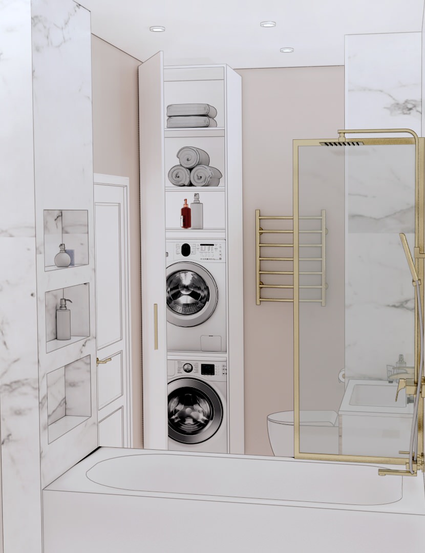 Хозяйская ванная комната