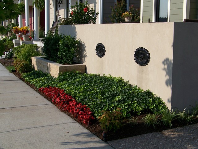 Modern Landscape St Louis Raised Forecourt and landscaping modern-landscape