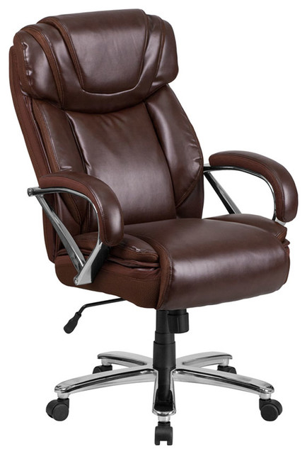 Offex Big And Tall Leather Executive Swivel Office Chair Extra