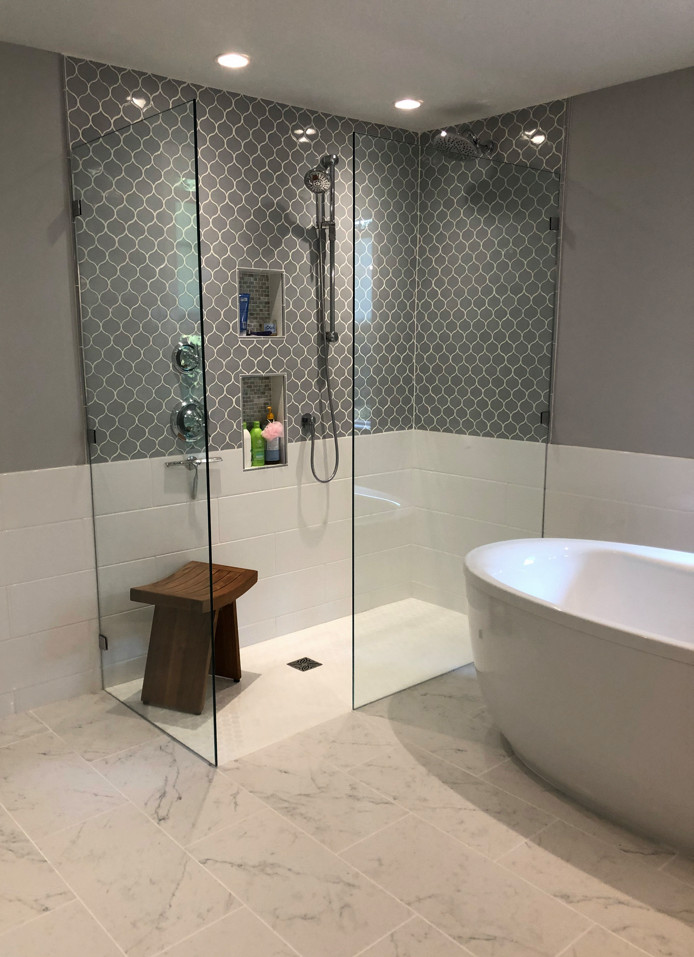 Circular Lite Mirror Bathroom