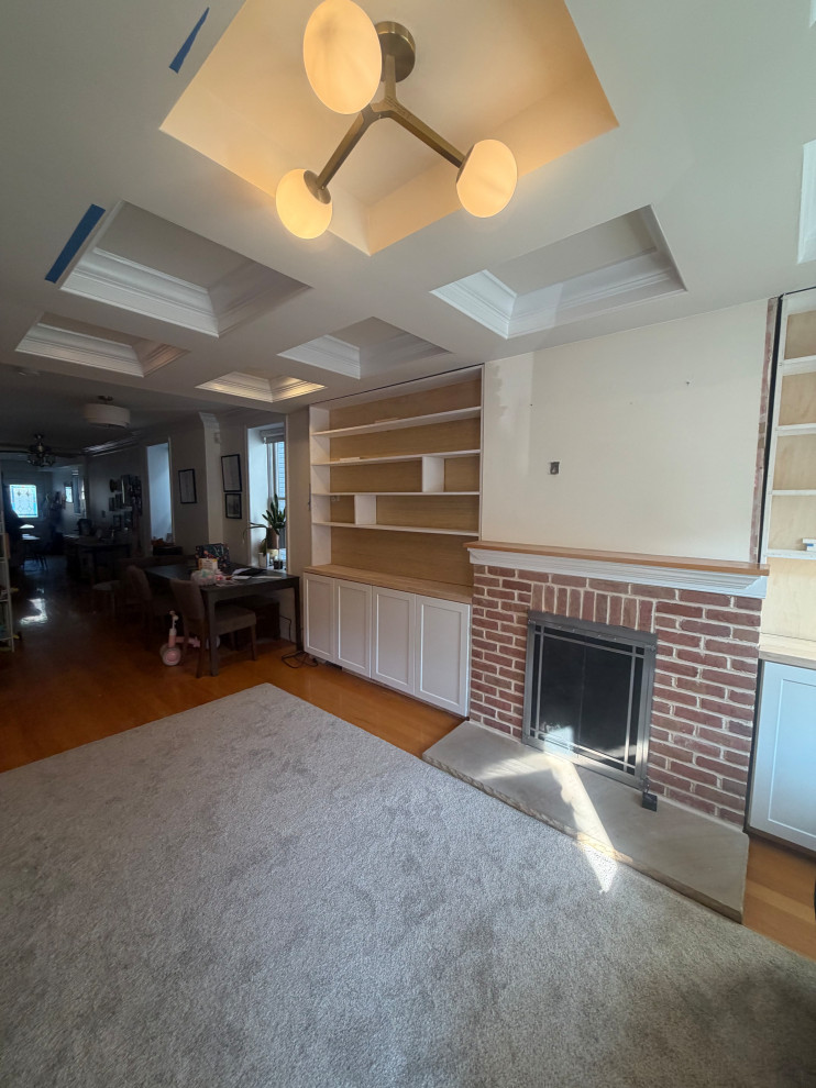 Living Room Custom Bookshelf