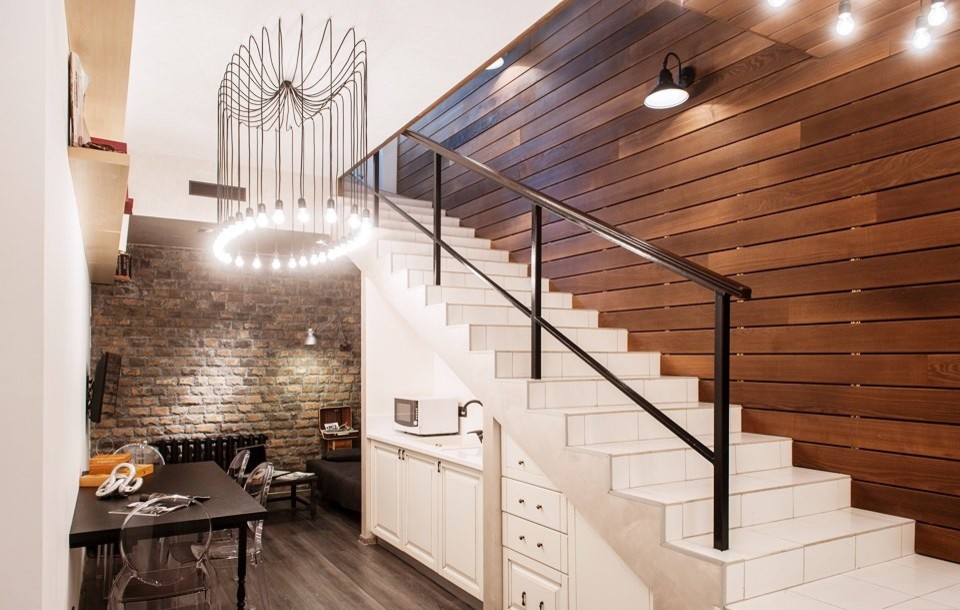 Применение террасной доски в дизайне интерьера