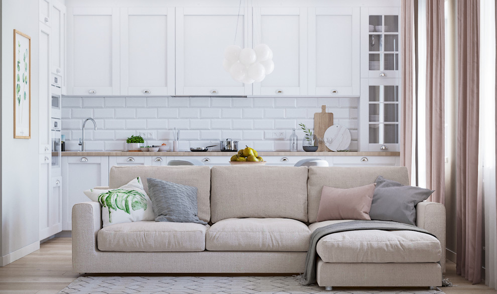 Гостиная-кухня