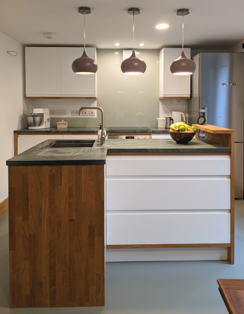Rural Conversion kitchen trendy-koekken