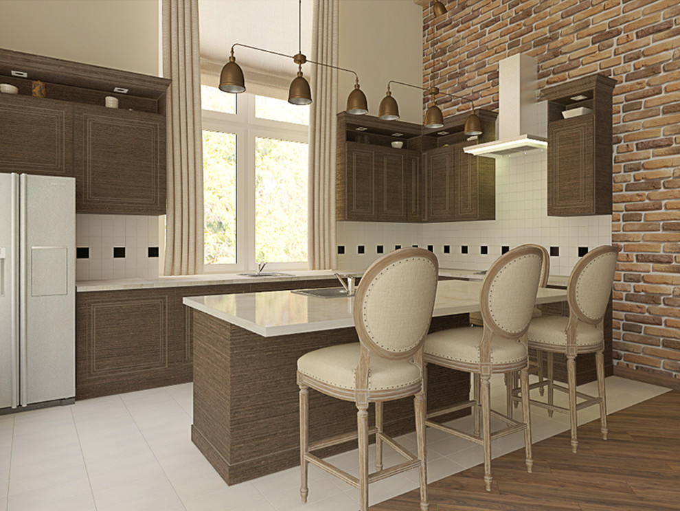 Дизайн гостиной-студии в частном доме