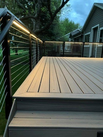 Custom Design, Deck and Handrails