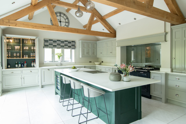 Hurst House transitional-kitchen