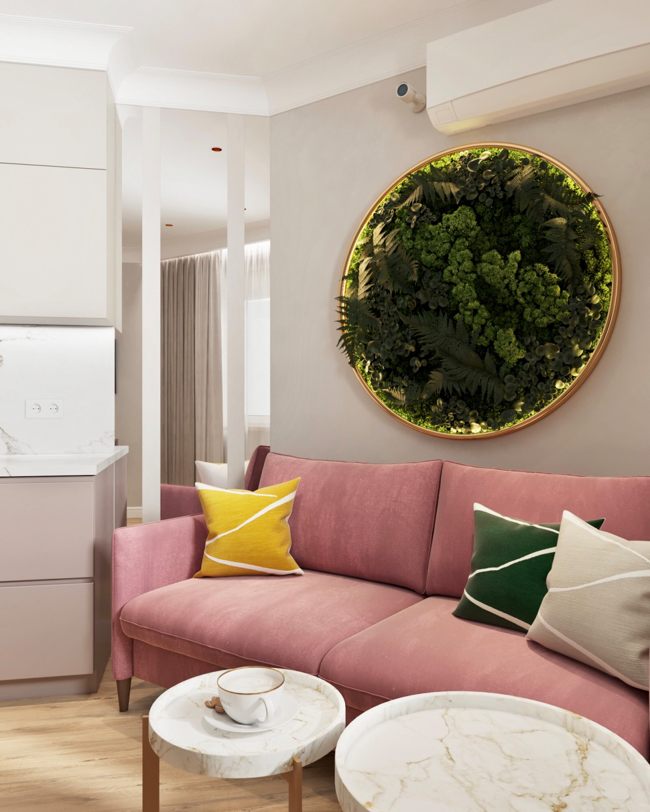 Трехкомнатная квартира в Комунарке.