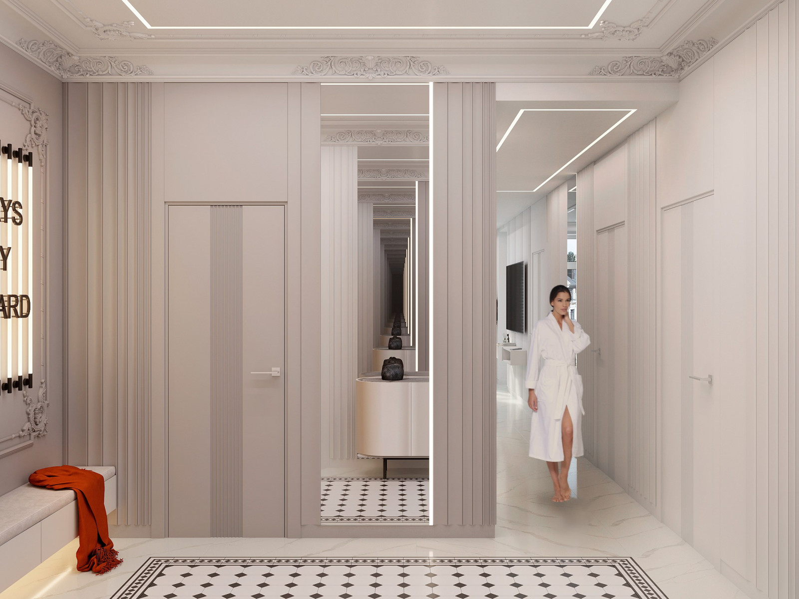 Интерьер квартиры в сердце Питера