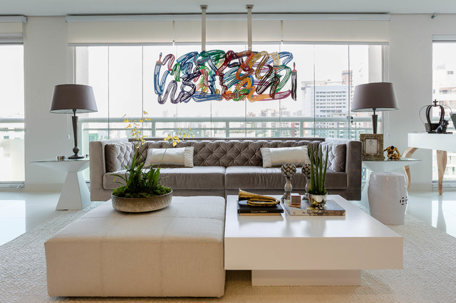 Frei Caneca contemporary-living-room