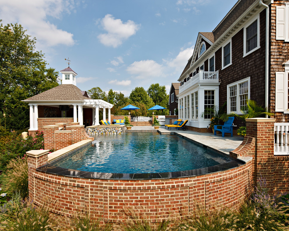 Moorestown Poolhouse2 Traditional Pool Philadelphia by Donachy