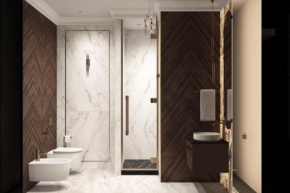 Драгоценная шкатулка, проект в стиле Арт-деко в ЖК Тихвин