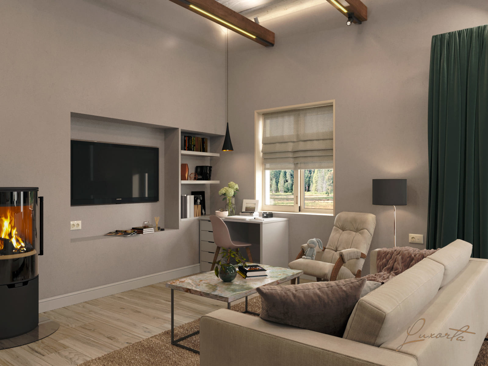 Дизайн загородного дома