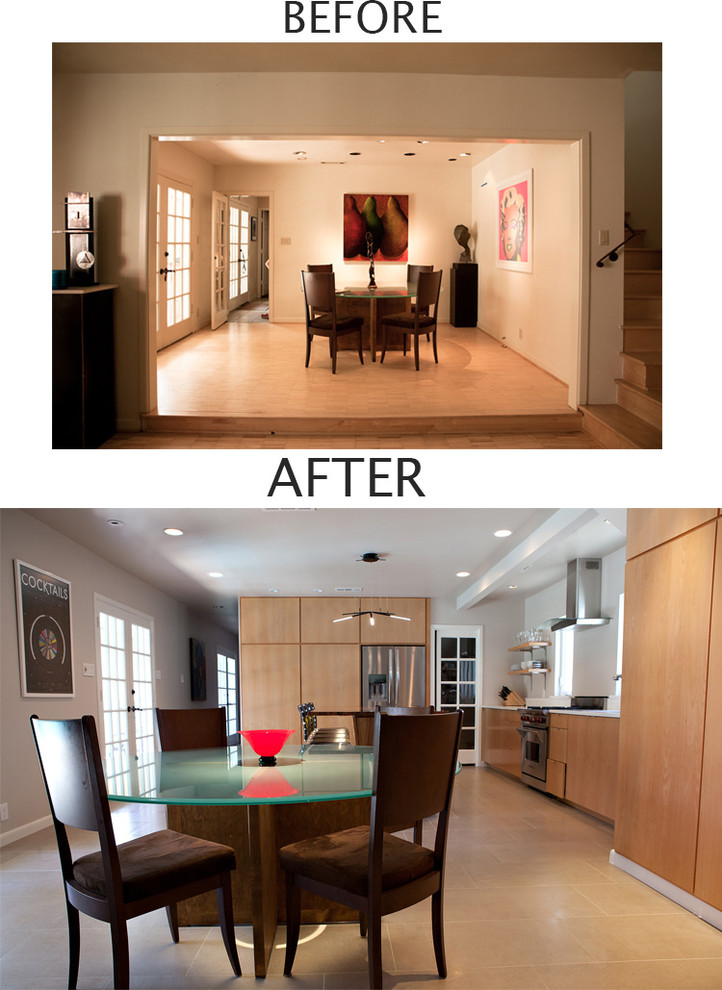 Lake Highlands Kitchen Dining Living Flooring Remodel