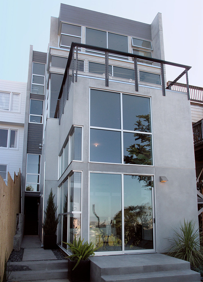Contemporary exterior in San Francisco.