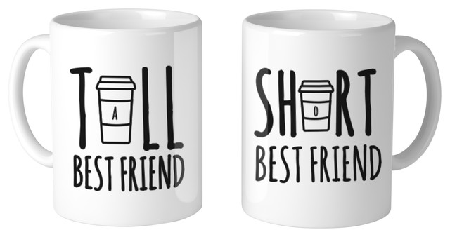 every short girl needs a tall best friend mug
