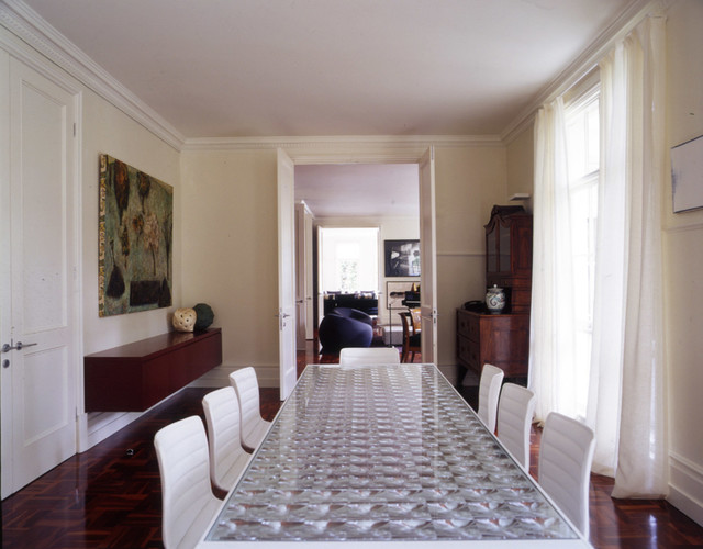 Wishbone House contemporary-dining-room
